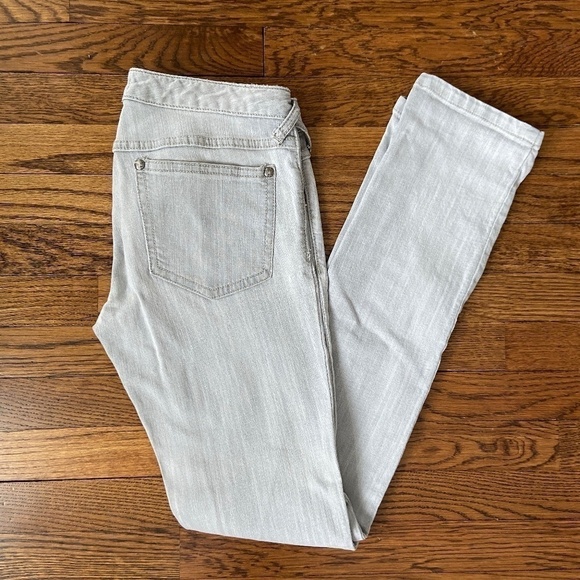 Free People Denim - FREE PEOPLE | Light Stone Gray Straight Leg Jeans